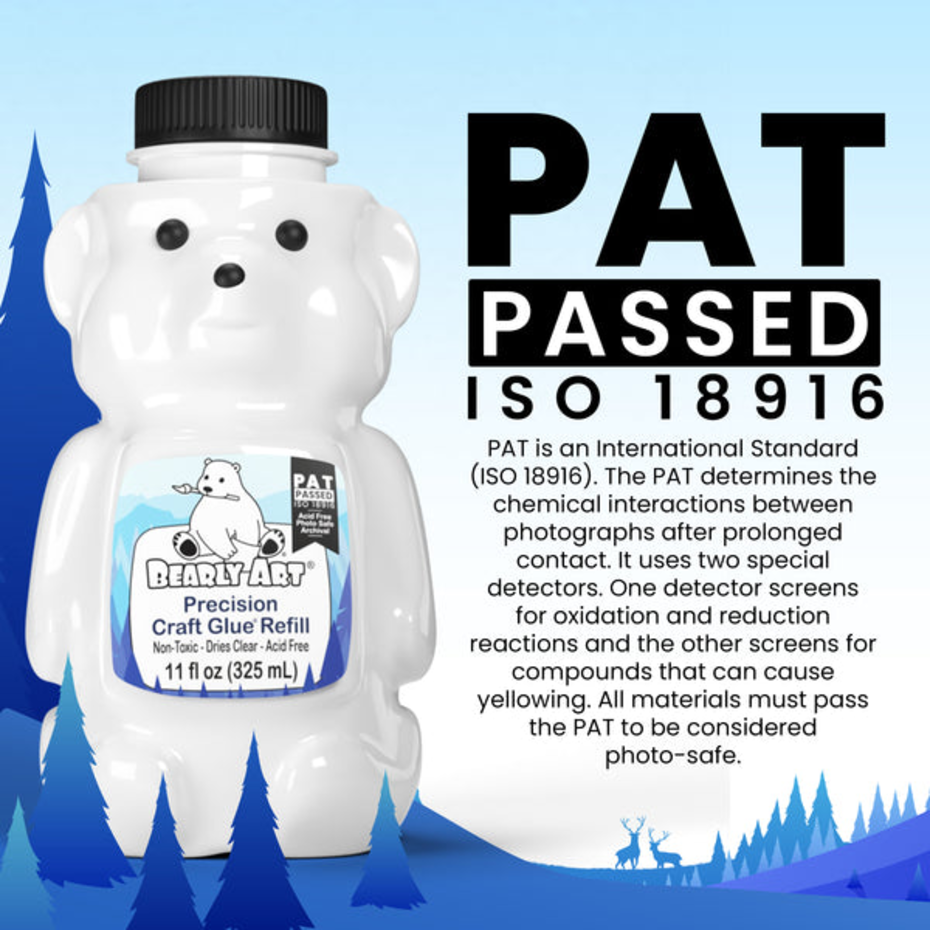 Bearly Art - Precision Craft Glue - The Refill 11 fl oz