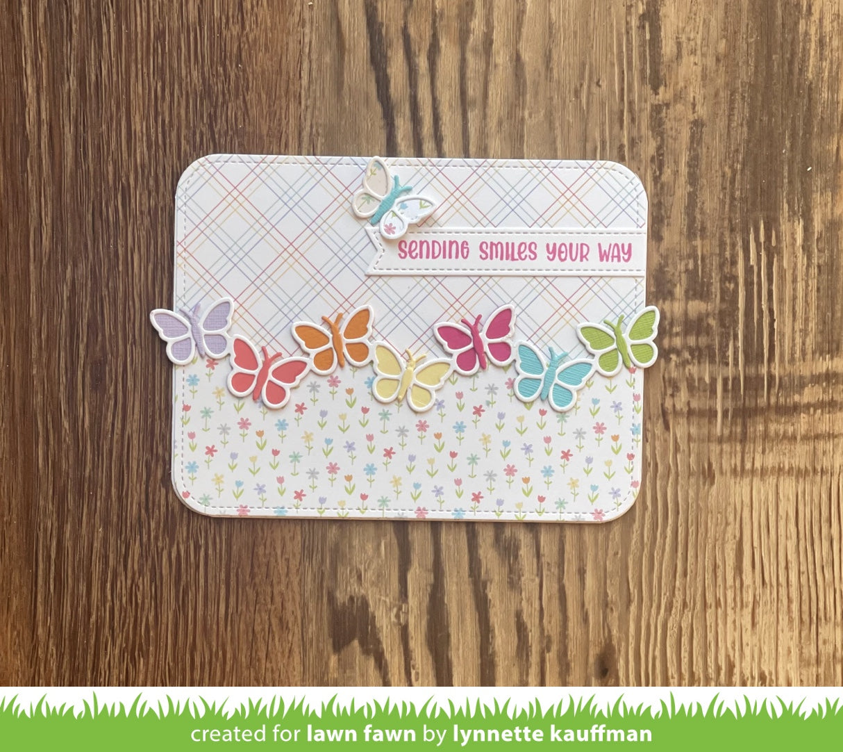 Lawn Fawn - Butterfly Border