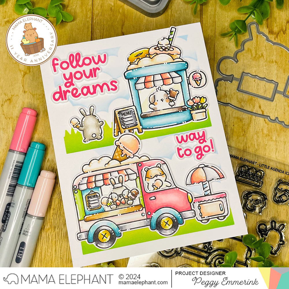 Mama Elephant - Little Agenda Ice Cream