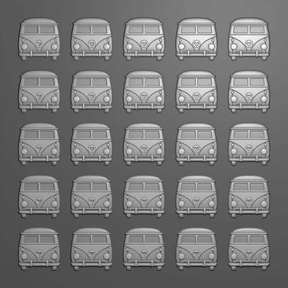 Vaessen - Embossing Folder Christmas Hippie Bus