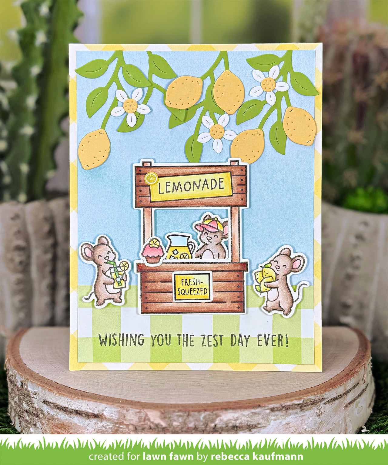 Lawn Fawn - Make Lemonade!