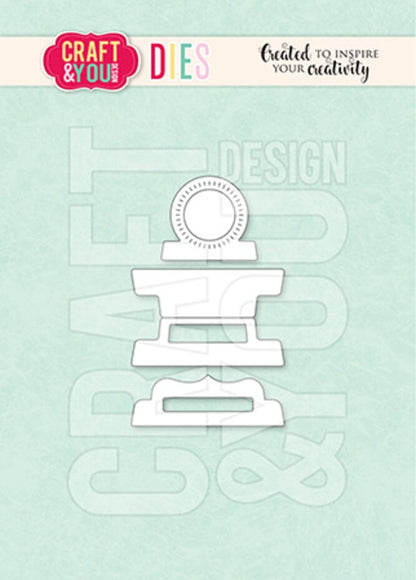 Craft & You Design - Folders Tabs Dies