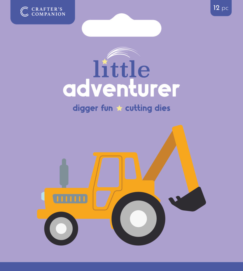 Crafter's Companion - Little Adventurer Metal Die Set Digger Fun