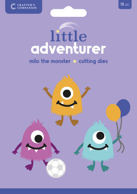 Crafter's Companion - Little Adventurer Metal Die Set Milo the Monster