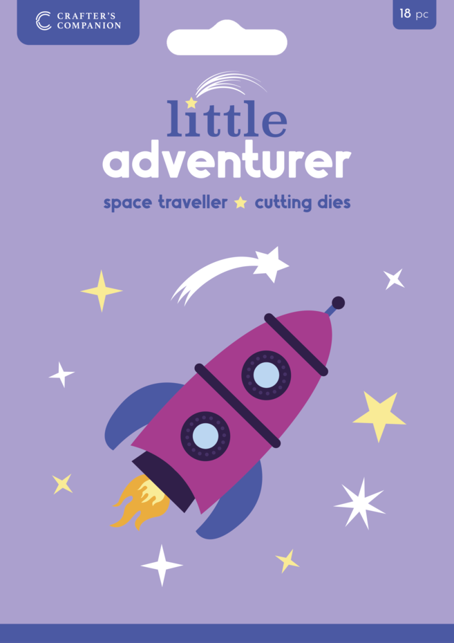 Crafter's Companion - Little Adventurer Metal Die Set Space Traveller