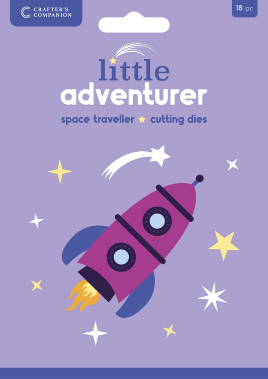 Crafter's Companion - Little Adventurer Metal Die Set Space Traveller