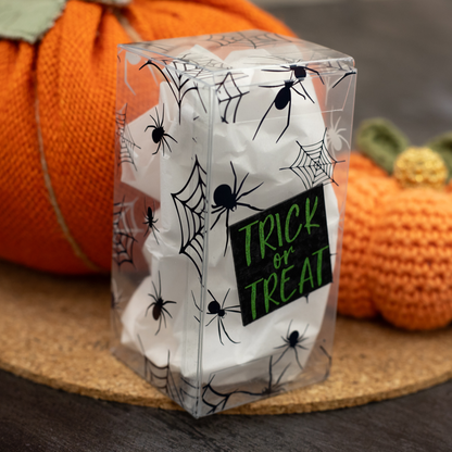Crafter's Companion - Luxury Foiled Acetate Trick Or Treat Spiderweb 8x8" (1pc)