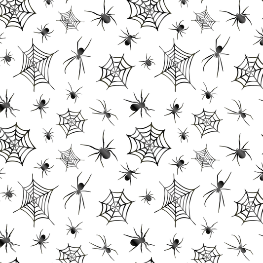 Crafter's Companion - Luxury Foiled Acetate Trick Or Treat Spiderweb 8x8" (1pc)