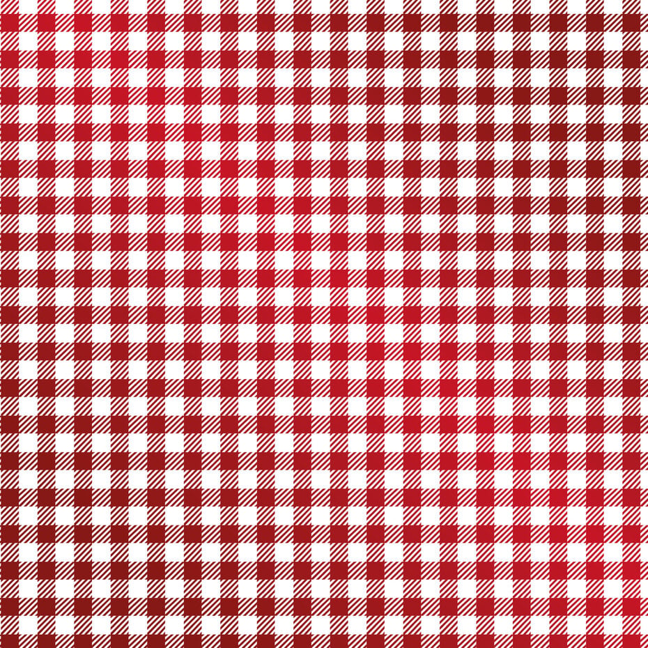 Crafter's Companion - Luxury Foiled Acetate Pumpkin Spice Season Gingham 8x8" (1pc)