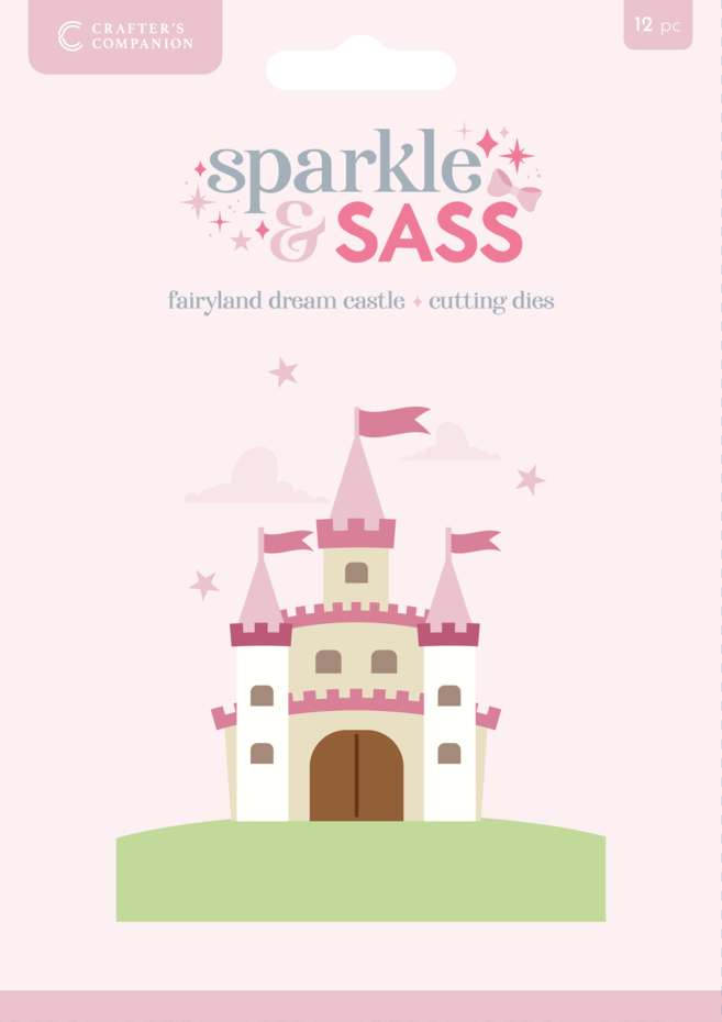 Crafter's Companion - Sparkle and Sass Metal Die Set Fairyland Dream Castle