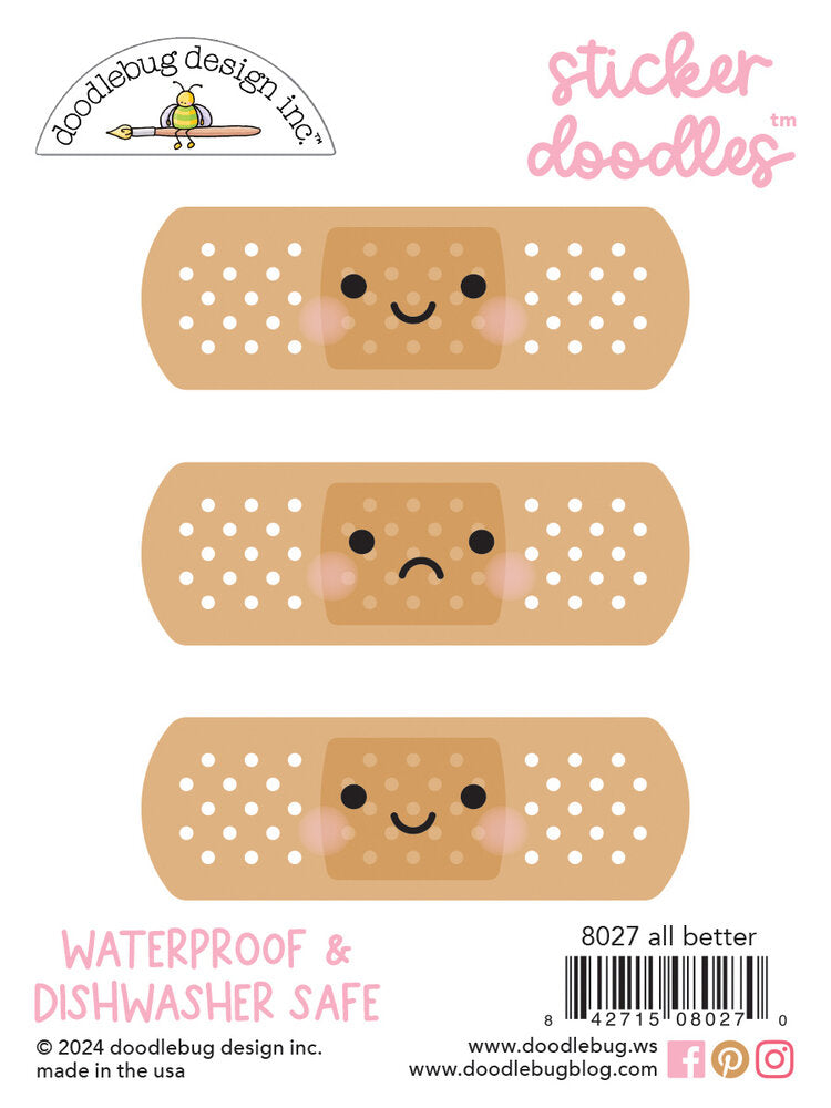 Doodlebug Design - All Better Sticker Doodles