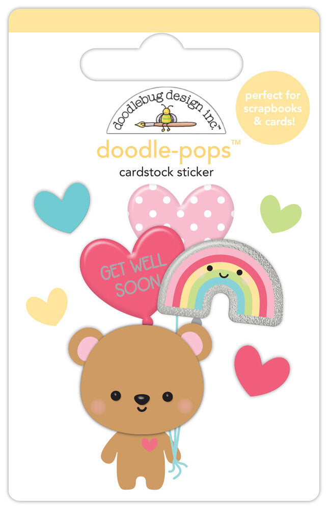Doodlebug Design - Happy Healing Bear Hugs Doodle-pops
