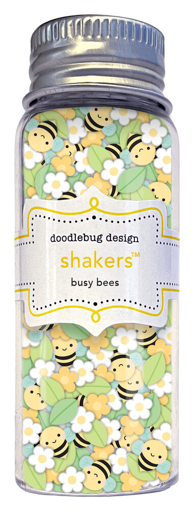 Doodlebug Design - Bee Happy Busy Bees Shakers