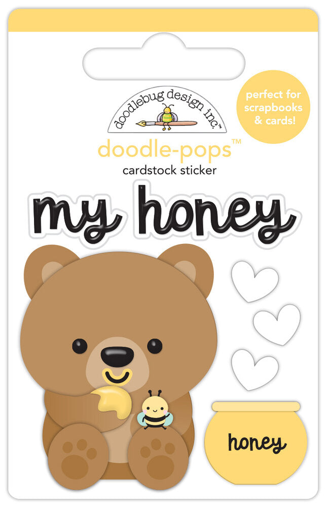 Doodlebug Design - Bee Happy My Honey Doodle-Pops