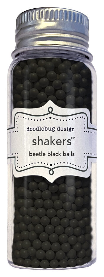 Doodlebug Design - Beetle Black Shaker Balls