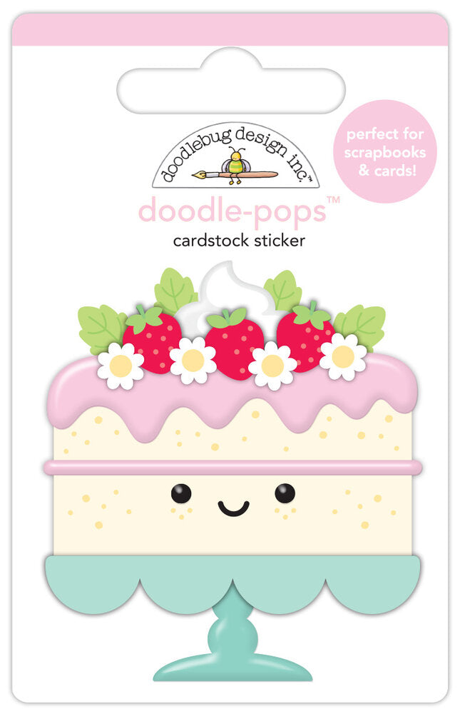 Doodlebug Design - Berry Sweet Strawberry Shortcake Doodle-Pops