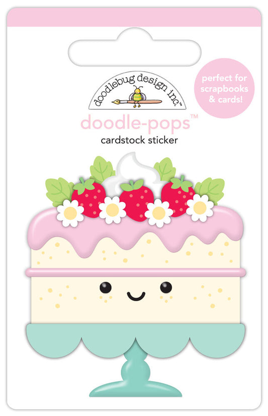 Doodlebug Design - Berry Sweet Strawberry Shortcake Doodle-Pops