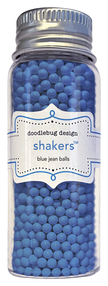 Doodlebug Design - Blue Jean Shaker Balls