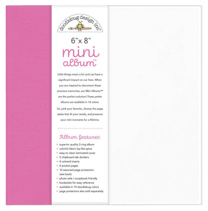 Doodlebug Design - 6x8" Album Bubblegum