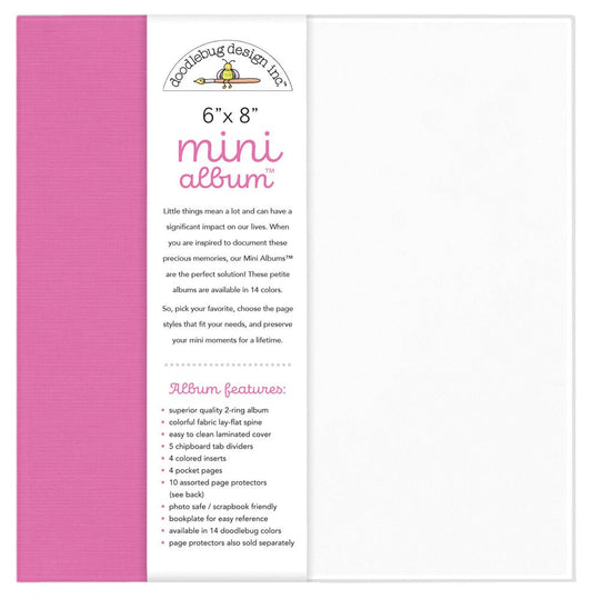 Doodlebug Design - 6x8" Album Bubblegum