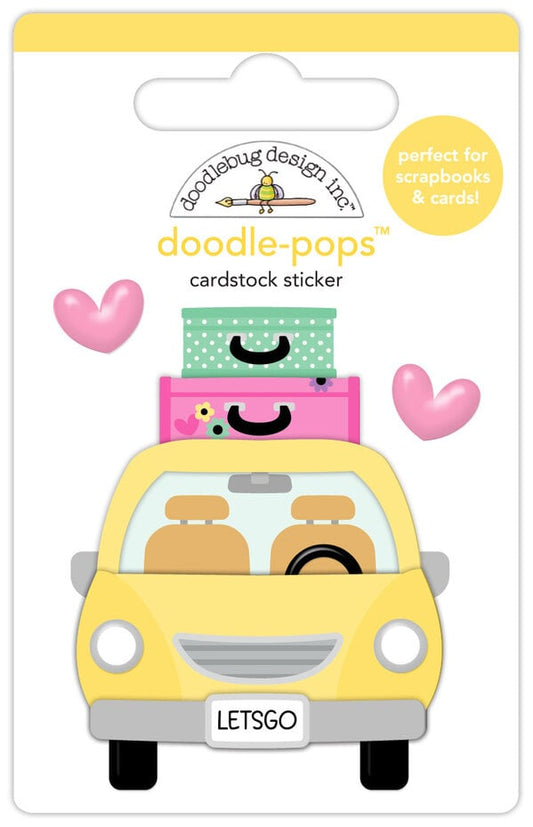 Doodlebug Design Color Me Crafty Girl's Getaway Doodle-Pops (9069)