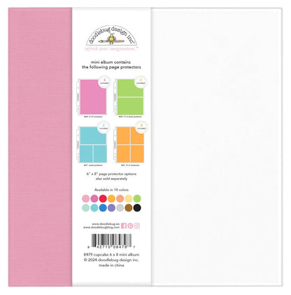 Doodlebug Design - 6x8" Album Cupcake