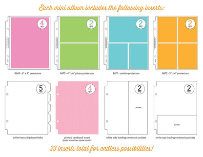 Doodlebug Design - 6x8" Album Cupcake