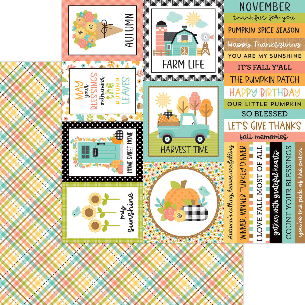 Doodlebug Design - Farmhouse Paper Pack 12x12"