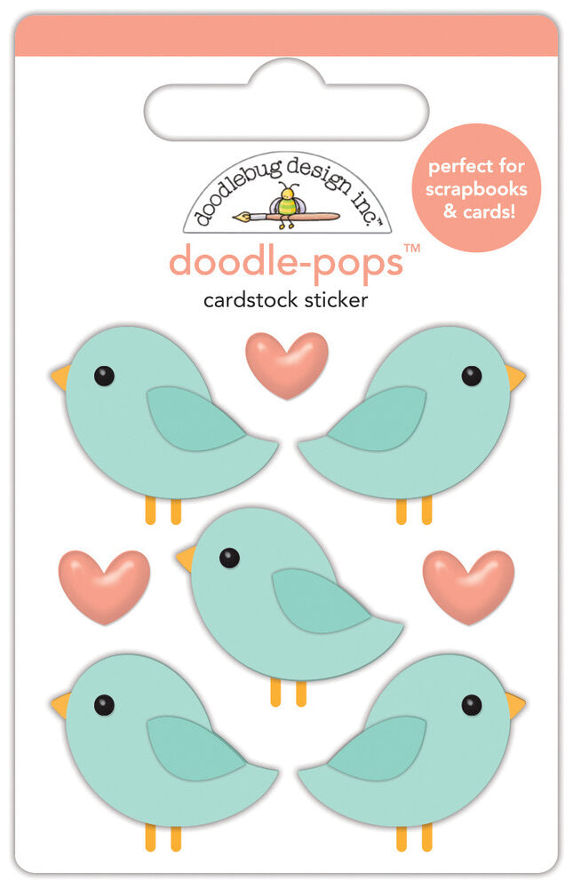 Doodlebug Design - Farmhouse Birds Of A Feather Doodle-Pops