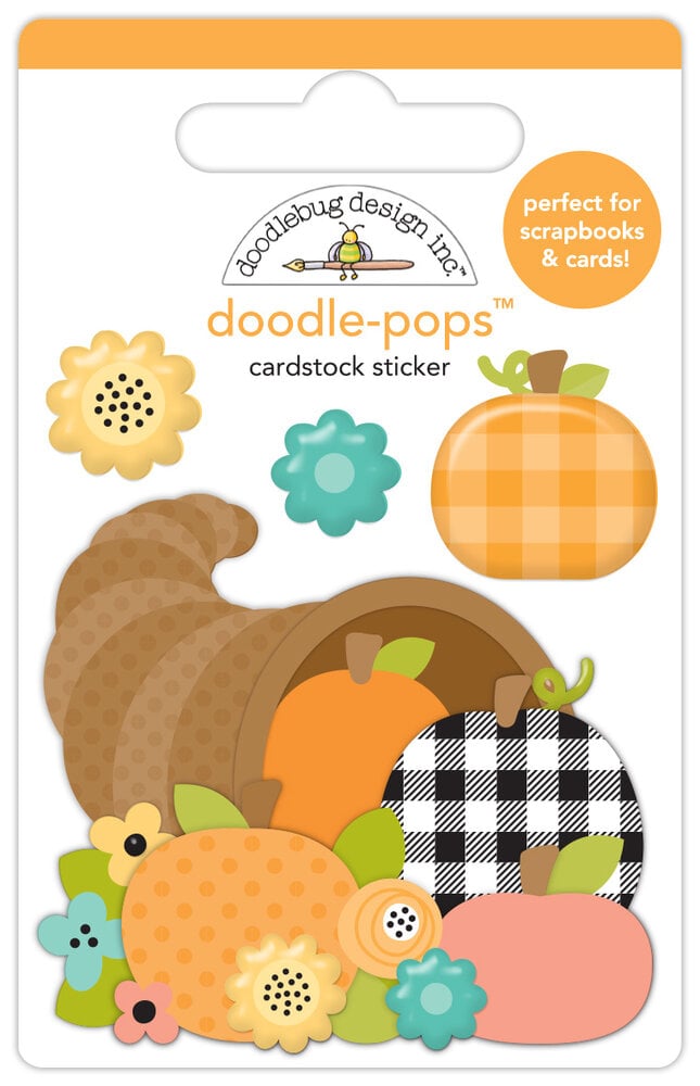 Doodlebug Design - Farmhouse Horn A Plenty Doodle-Pops