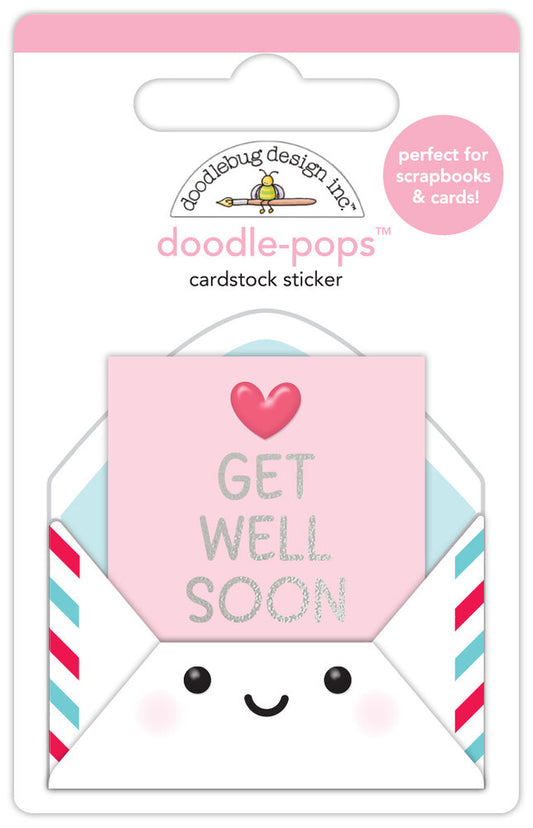 Doodlebug Design - Happy Healing Get Well Soon Doodle-pops