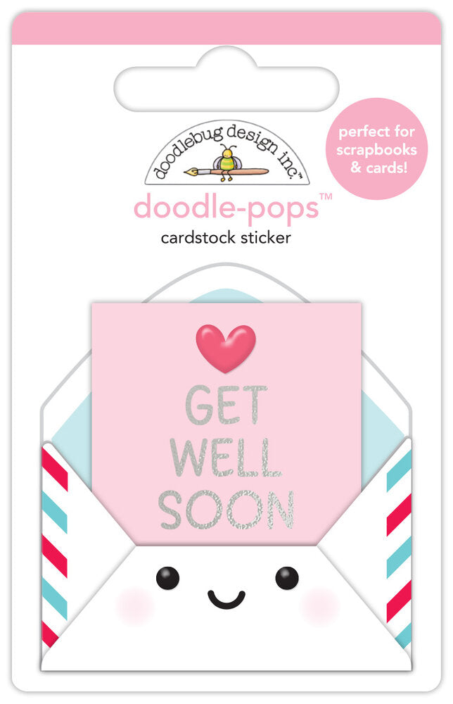 Doodlebug Design - Get Well Soon Doodle-pops