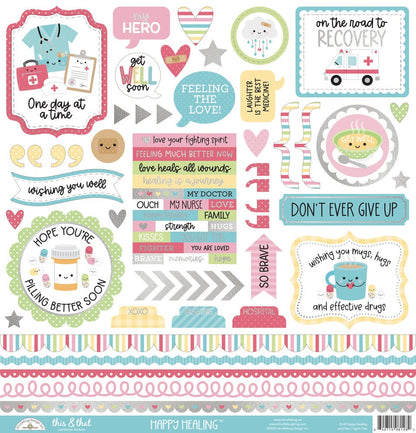 Doodlebug Design - Happy Healing Paper Pack 12x12"
