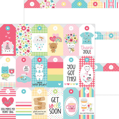 Doodlebug Design - Happy Healing Paper Pack 12x12"