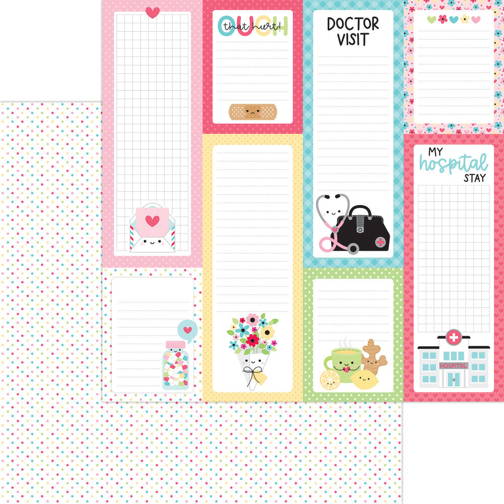 Doodlebug Design - Happy Healing Paper Pack 12x12"