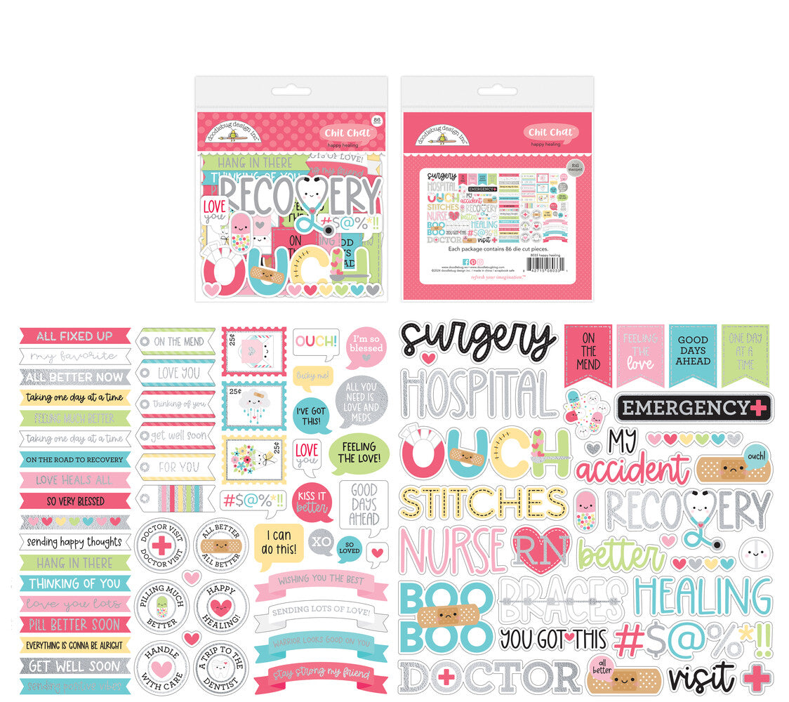 Doodlebug Design - Happy Healing Chit Chat