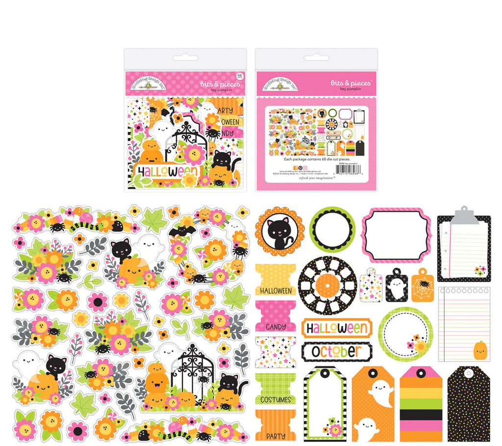 Doodlebug Design - Hey Pumpkin Bits & Pieces