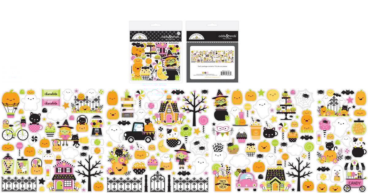 Doodlebug Design - Hey Pumpkin Odds & Ends