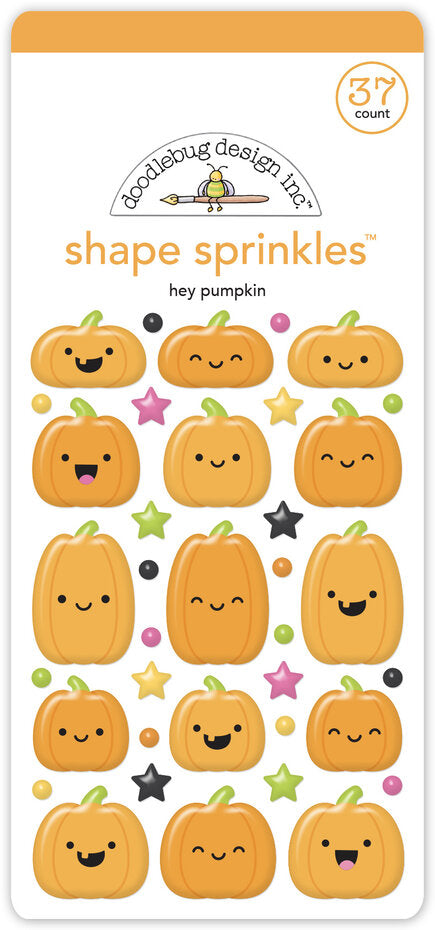 Doodlebug Design - Hey Pumpkin Shape Sprinkles