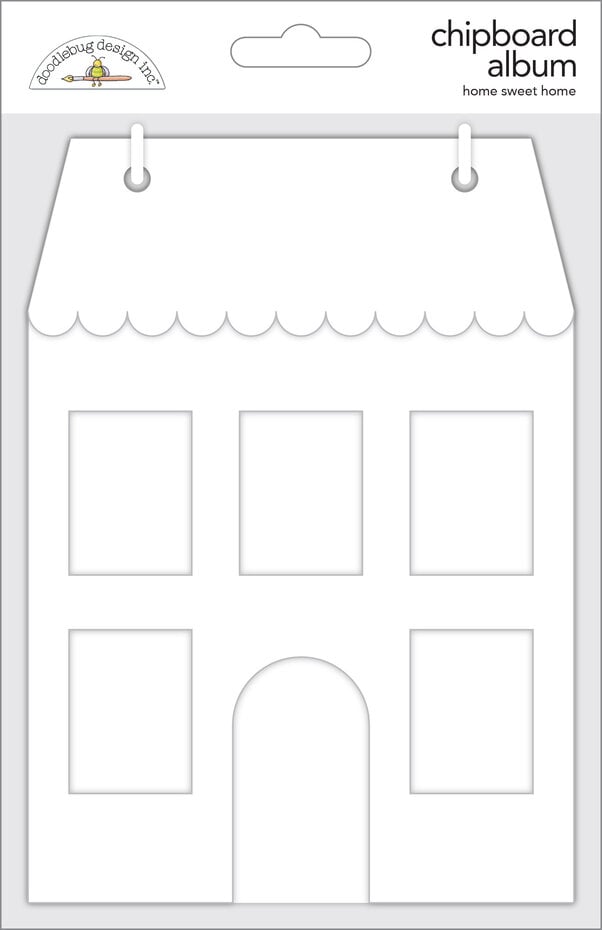 Doodlebug Design - Home Sweet Home Chipboard Album
