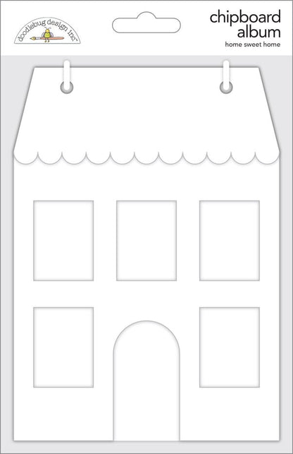 Doodlebug Design - Home Sweet Home Chipboard Album