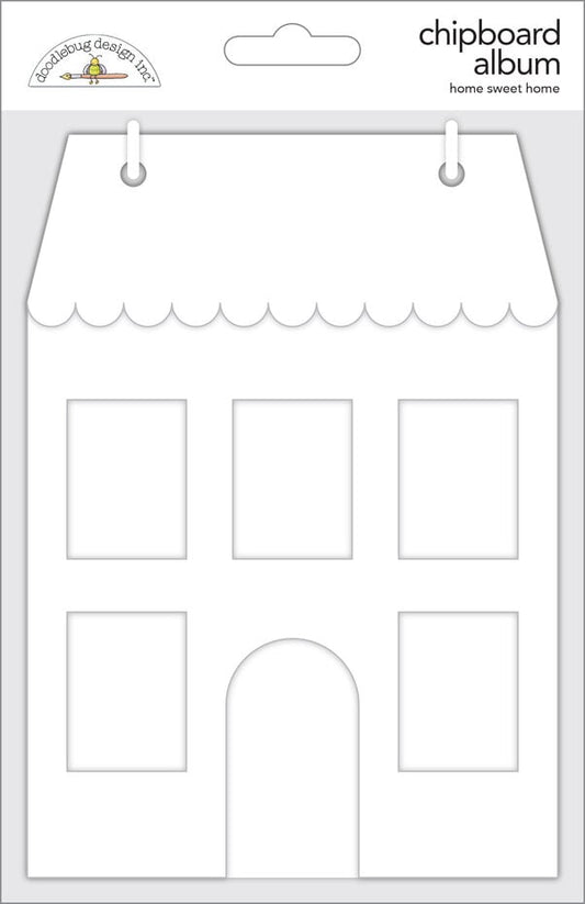 Doodlebug Design - Home Sweet Home Chipboard Album