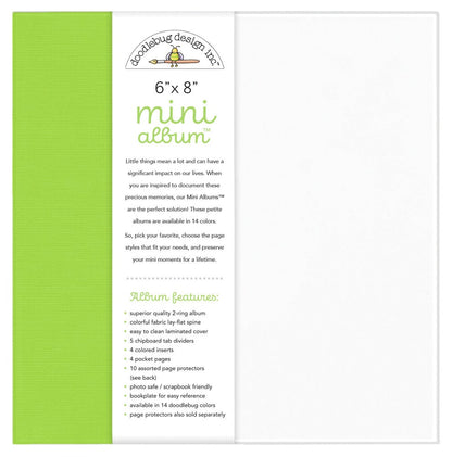 Doodlebug Design - 6x8" Album Limeade