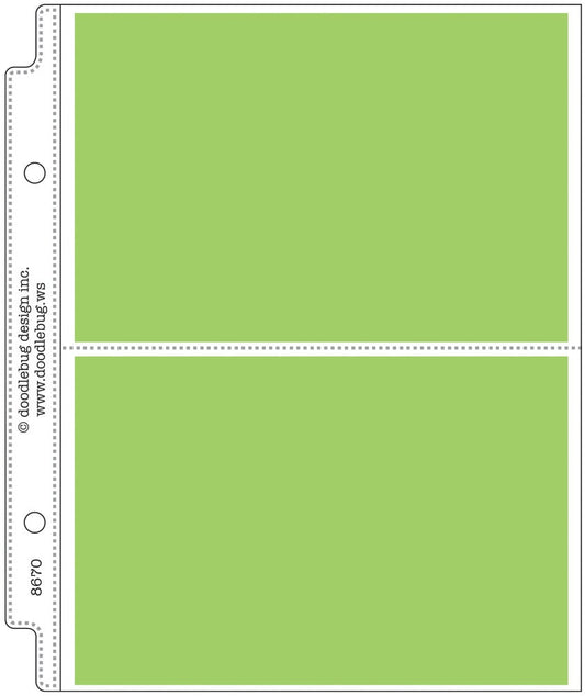 Doodlebug Design - Album Protectors 4x6"
