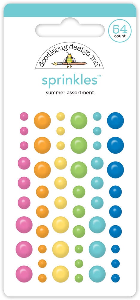 Doodlebug Design - Summer Fun Assortment Sprinkles