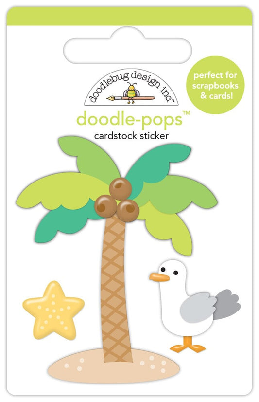 Doodlebug Design - Summer Fun Palm Beach Doodle-Pops
