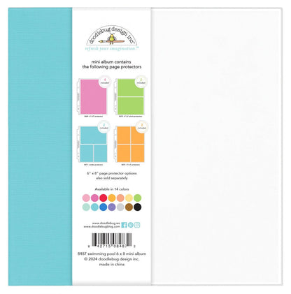 Doodlebug Design - 6x8" Album Swimming Pool