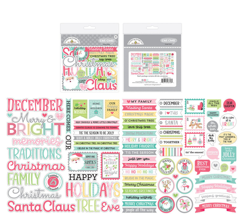 Doodlebug Design - Tinsel Time Chit Chat