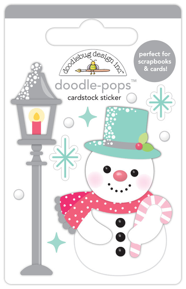 Doodlebug Design - Tinsel Time Snow Wonderful Doodle-Pops