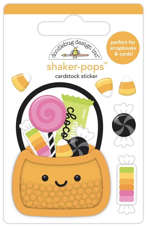 Doodlebug Design - Trick Or Treats Shaker-Pops